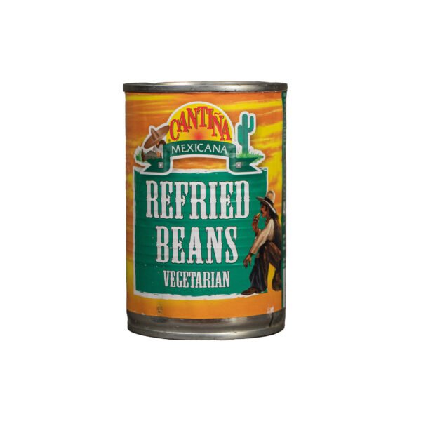 Cantina Beans Refried 400gm tin