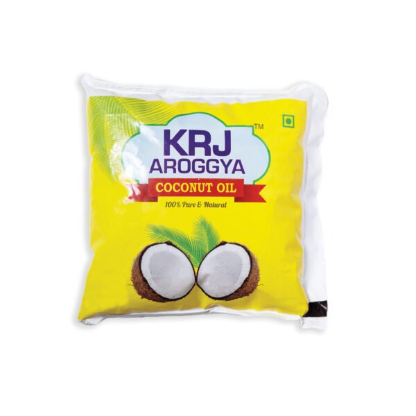 KRJ Coconut oil 500ml pouch