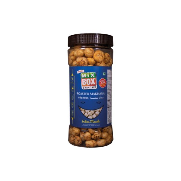 Mix Box Roasted Makhana Indian Masala 70gm Jar