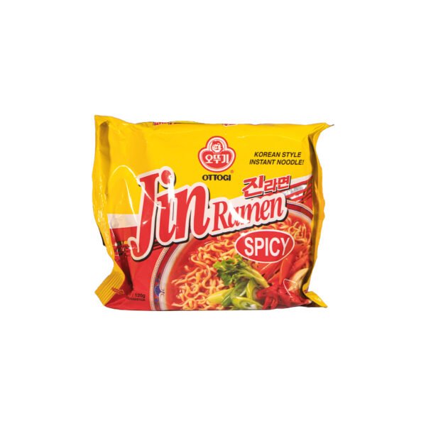 Ottogi Jin Ramen Spicy Noodle 120gm