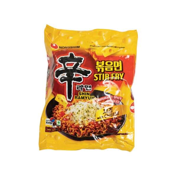 Nongshim Stir Fry Cheese Ramyun Noodles