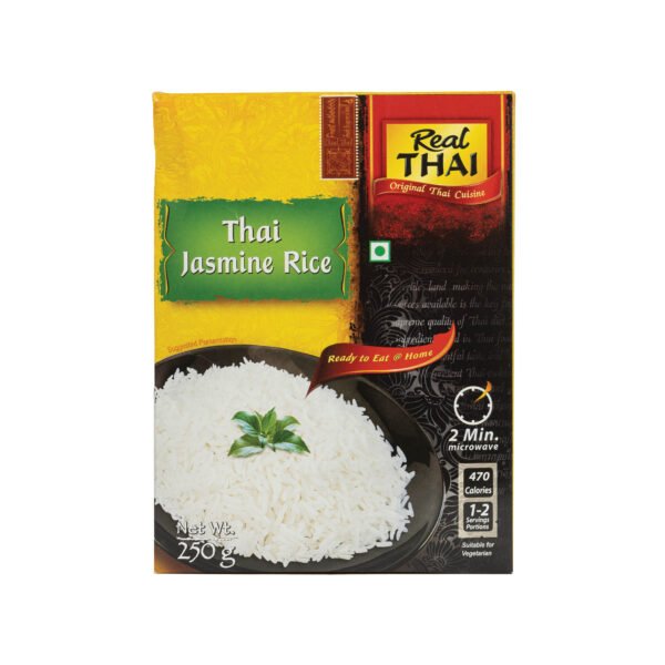 Real Thai Jasmine Rice 250gm box