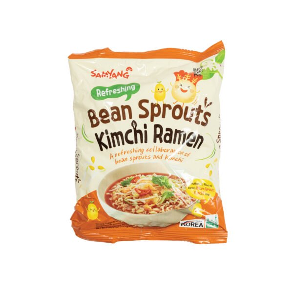 Samyang Bean Sprouts Kimchi Ramen Noodles